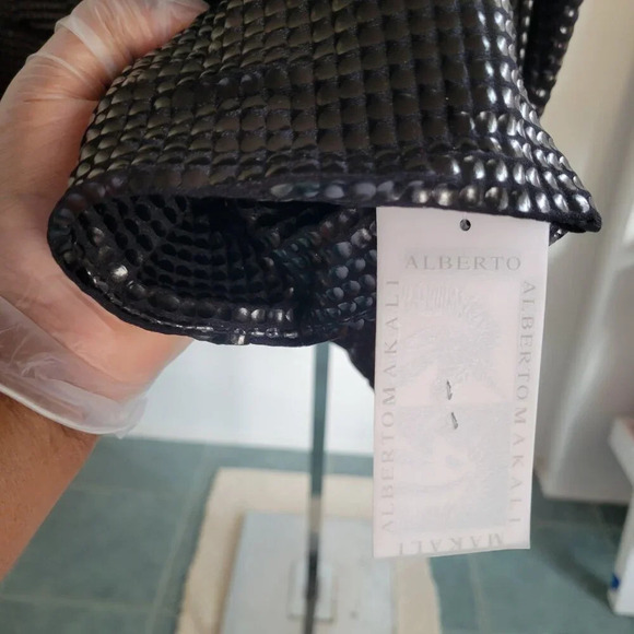 NWT - Alberto Makali Black Beaded Deluxe Jacket (Size 14) - Picture 7 of 14